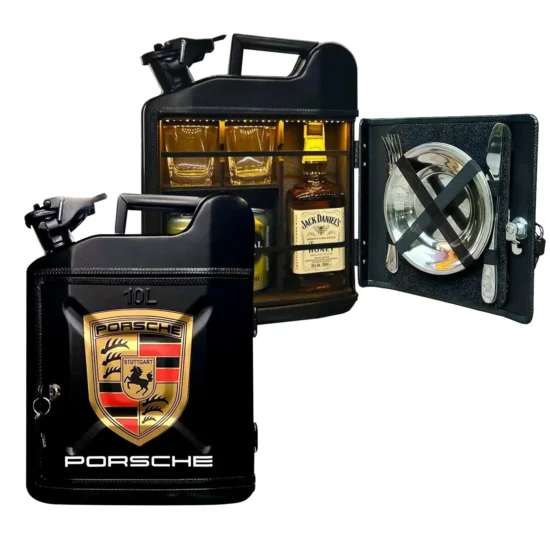 Kanisterbar 10 L Porsche schwarz