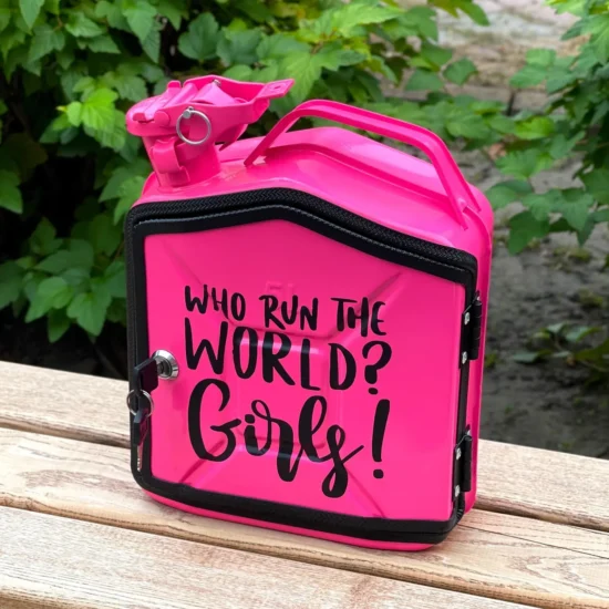 Personalisierte Kanisterbar 5 L Run The World
