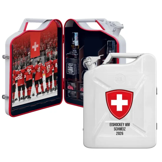 Kanisterbar 20 L Eishockey WM 2026 mit Fotodruck